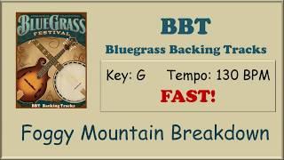 Foggy Mountain Breakdown  - bluegrass backing track FAST