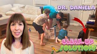 Child Phycologist  | Published Author @drdanielaowen Shares Parenting Tips For Making Clean Up FUN