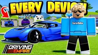Playing Driving Empire On EVERY Device!
