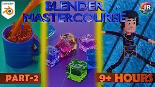 The COMPLETE BLENDER MASTERCOURSE (Part-2) #blender #b3d #animation