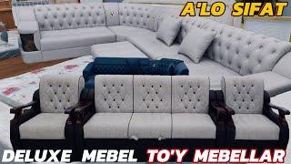 XONQA DELUXE MEBEL  TO'Y MEBELLARI, YUMSHOQ MEBEL NARXLARI #ASLBOY