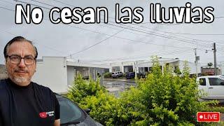 En vivo, Las lluvias no cesan en #elsalvador platiquemos