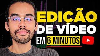 Ficou mais fácil editar vídeos para o YouTube em 2024 (Aprenda em 6 minutos)