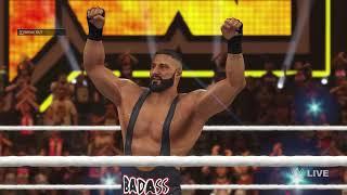 Bron Breakker face Roman Reign on NXT WWE 2K24 Undisputed championship title match