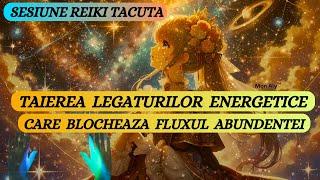 SESIUNE REIKI TACUTA - TAIEREA LEGATURILOR ENERGETICE CARE BLOCHEAZA FLUXUL ABUNDENTEI