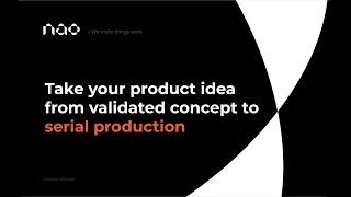 How to Take Validated Concept to Serial Production | webinar