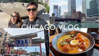 CHICAGO TRAVEL VLOG | eating & exploring the city!