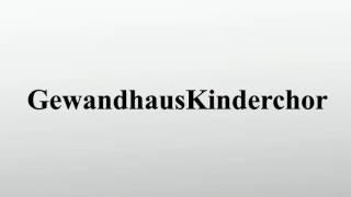 GewandhausKinderchor