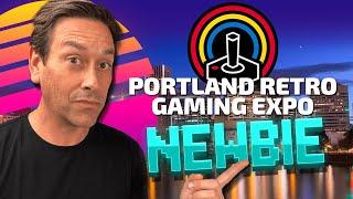 So a NEWBIE went to the Portland Retro Gaming Expo featuring The Happy Console Gamer