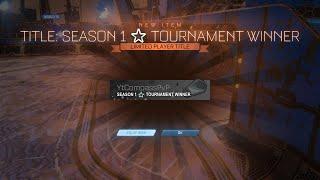 Sweatiest overtime ever!! Rocket League platinum tournament