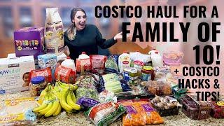 Costco haul for 8 kids! What to buy from Costco + Costco tips & hacks! | Jordan Page