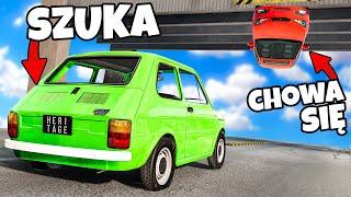 ️ EKSTREMALNY CHOWANY AUTAMI NA WIELKIEJ WYSPIE!? | BeamNG Drive |