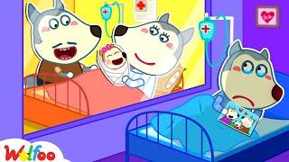 Don't Feel Jealous, Wolfoo! - First Time Wolfoo Went to the Hospital  @WolfooCanadaKidsCartoon