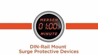 Mersen Minute: DIN-rail mount surge protective devices