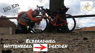 180 Km auf dem Elberadweg: von Wittenberg nach Dresden