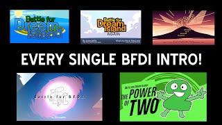 Every Single BFDI Intro! (2010-2021) Old Version