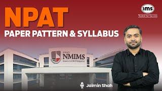 NPAT Paper Pattern and Syllabus | Complete Guide and Tips | Jaimin Shah