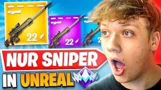 DIE ONLY *SNIPER* CHALLENGE IN UNREAL RANKED!  (EXTREM HEFTIG)