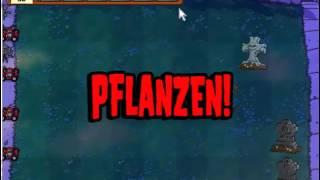 Lets Play Pflanzen gegen Zombies[Deutsch] - #4 Es wird Nacht!