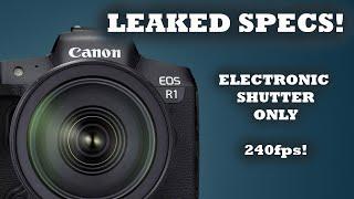 Canon R1 Specs LEAKED - What it means for us?