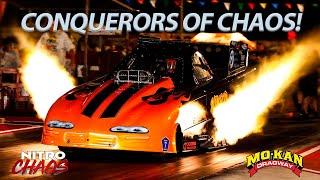 Conquerors Of Chaos - NITRO CHAOS at Mo-Kan Dragway | Drag Racing 2024 | Funny Cars | Fuel Altered