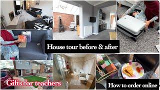 UK HOUSE TOUR | House tour before and After | Gifts for teachers | How to order online from sapphire