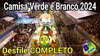 Camisa Verde e Branco 2024 Desfile COMPLETO HD