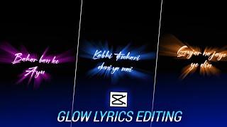 New Lyrics Video Editing In Capcut | Lyrics Status Video Editing In Capcut | Capcut Editing Tutorial