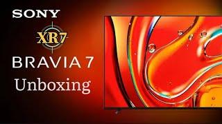 Sony | BRAVIA 7 Mini-LED QLED 4K HDR Google TV – Product Overview #unboxing #sony #bravia #led