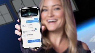 NEW! iOS 18 iMessage via Satellite demo!