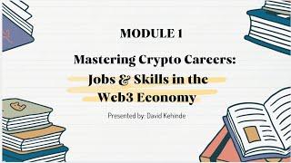 How to Get a Job in Crypto (Web3 Career Guide) 1