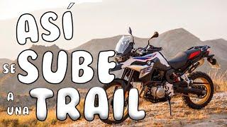 Como SUBIR a TU MOTO TRAIL    