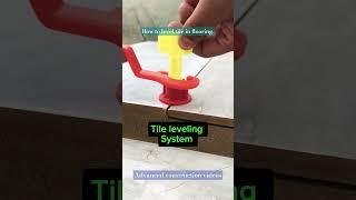 How to level tile in Flooring ?Advanced Construction videos#civilsitevisit #civilengineer#viral.