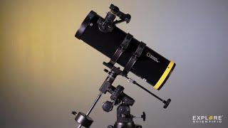 National Geographic NG114mm Newtonian Telescope Equatorial Mount
