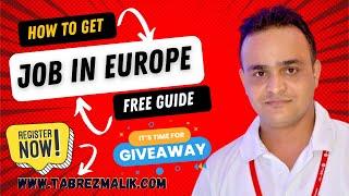 How to get Free Jobs in Europe ! Job Seminar in Chandigarh ! Career Fair in India ! Tabrez Malik