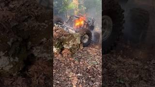 Ford Buggy catches Fire on 10k Bounty Hill  #hillclimb #4x4 #offroad