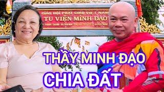 THẦY THÍCH MINH ĐẠO CHIA ĐẤT CHO CÁC CHÚ TIỂU