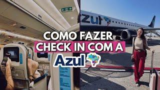 Como Fazer o Check in do seu Voo com a Azul Linhas Aéreas