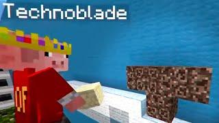 Technoblade and Schlatt break minecraft monday