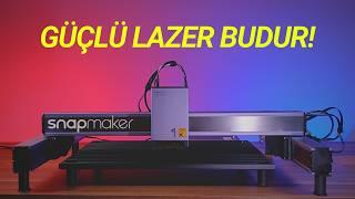 Bu Lazer Farklı: Snapmaker Ray 40W Detaylı İnceleme | Creality Falcon 2 40W ile Kıyasladım