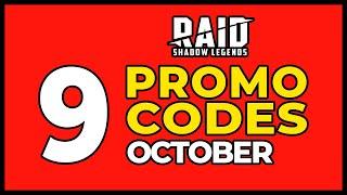RAID Shadow Legends promo codes 2022  OCTOBER 