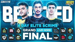 GRAND FINALE || 4-DAY ELITE BATTLE || BEAST FF SCRIMZ || FREE FIRE