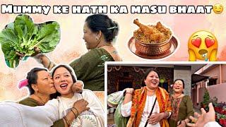 Itne time baad maike me Mummy ke hath ka MAASU - BHAAT️|| Family Vlog