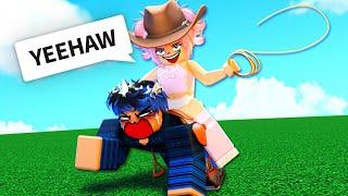 ROLEPLAYING IN EMBARRASSING ROBLOX OBBIES 