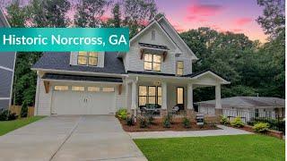 Gwinnett County Home For Sale | Historic Norcross | Basement | 4 Bed | 3.5 Bath | New Construction