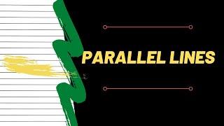 Learn About Parallel Lines Lesson For Kids - What Are Parallel Lines ?