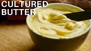 How to Make Cultured Butter at Home | Chef Studio Basics