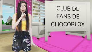 LYNA CREA UN CUB DE FANS SECRETO DE CHOCOBLOX EN BROOKHAVEN ROBLOX !