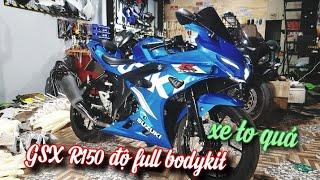 Suzuki GSX R150 độ bodykit to vật vã tại độ xe online, zalo : 0337587588 báo giá