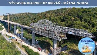 VÝSTAVBA DIAĽNICE R2 KRIVÁŇ - MÝTNA 9/2024